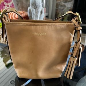 Nice small Coach Cross body leather bag